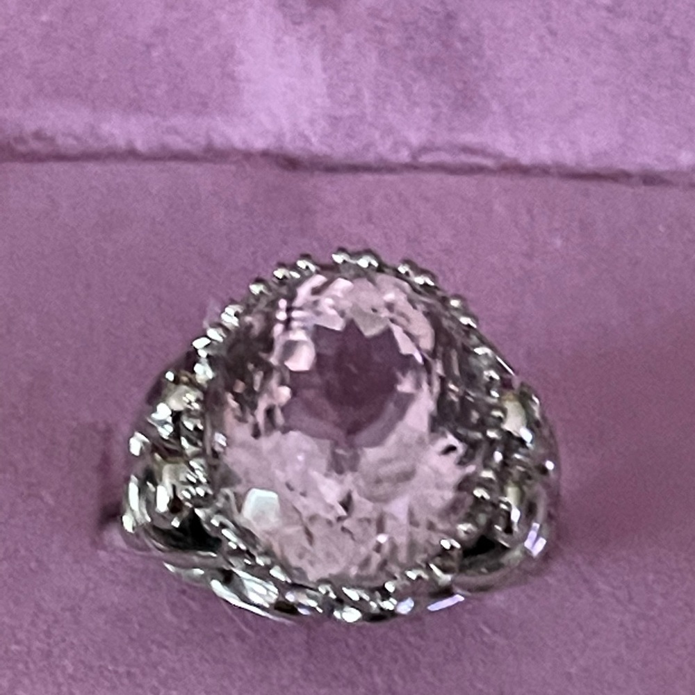 Kunzite and 14k Gold Ring